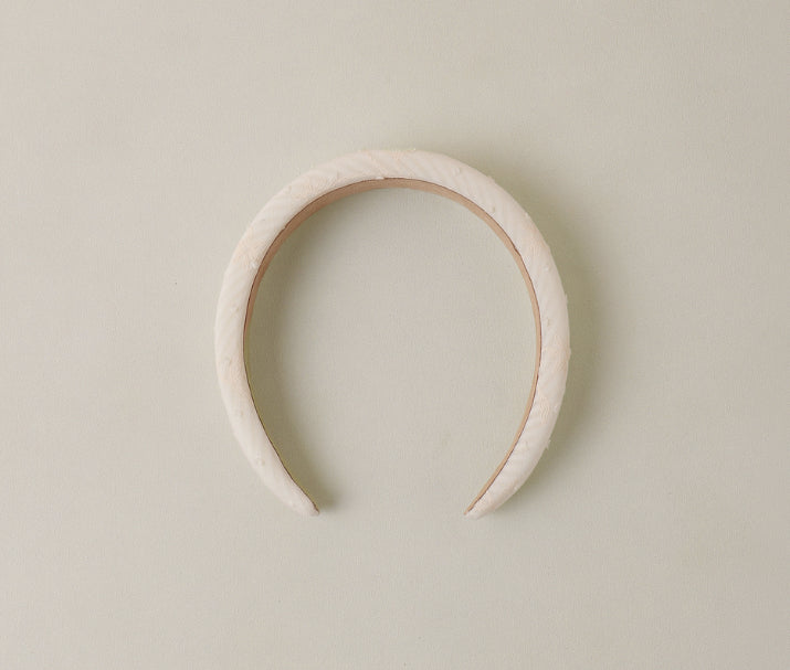 PADDED HEADBAND IVORY