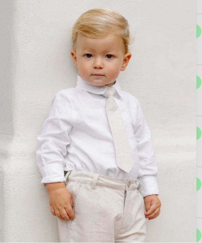 Harrison Button Down Shirt WHITE