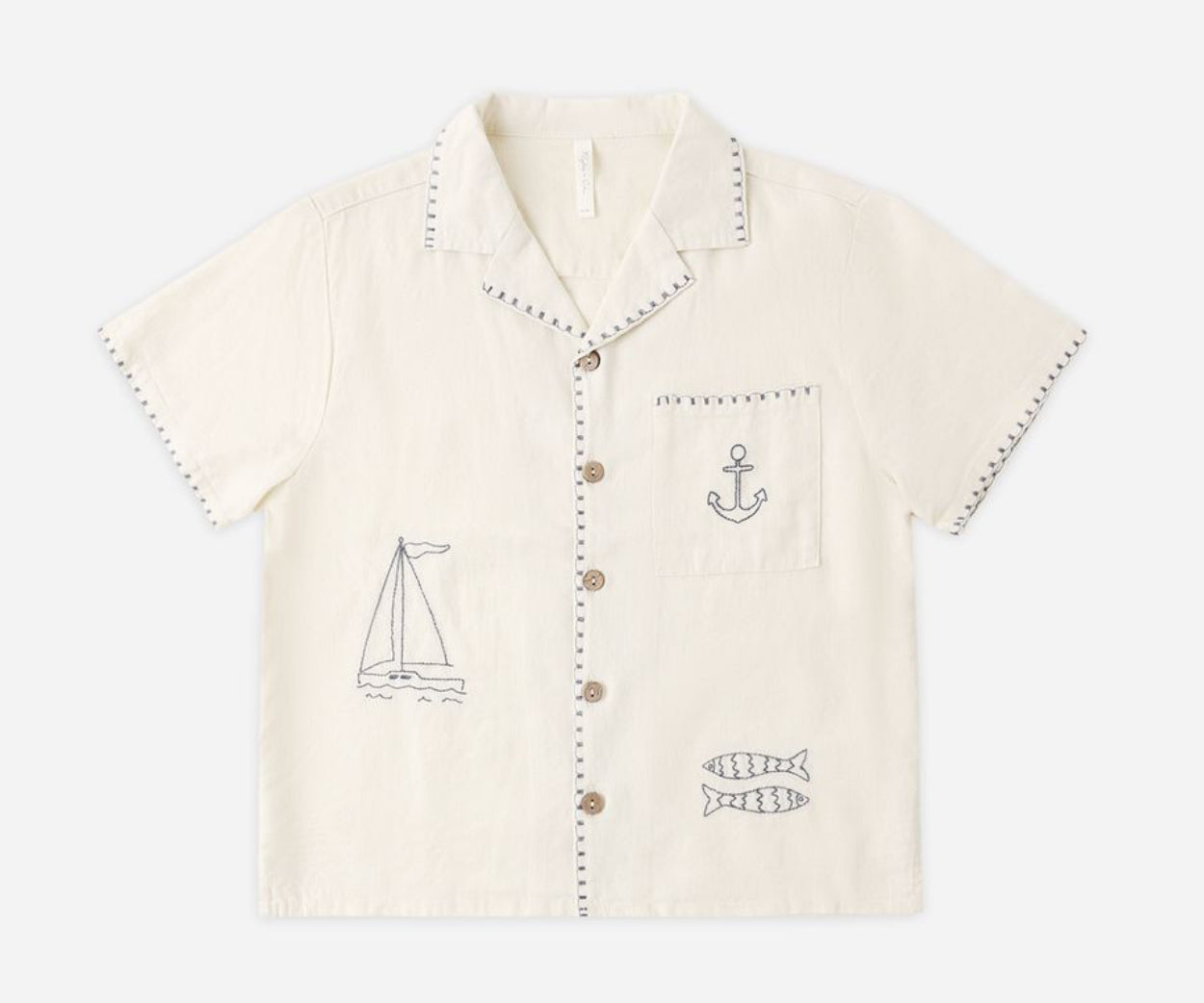 LAPEL COLLAR SHIRT SAILOR