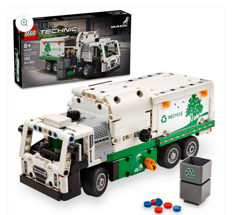 LEGO Mack LR Electric Garbage Truck