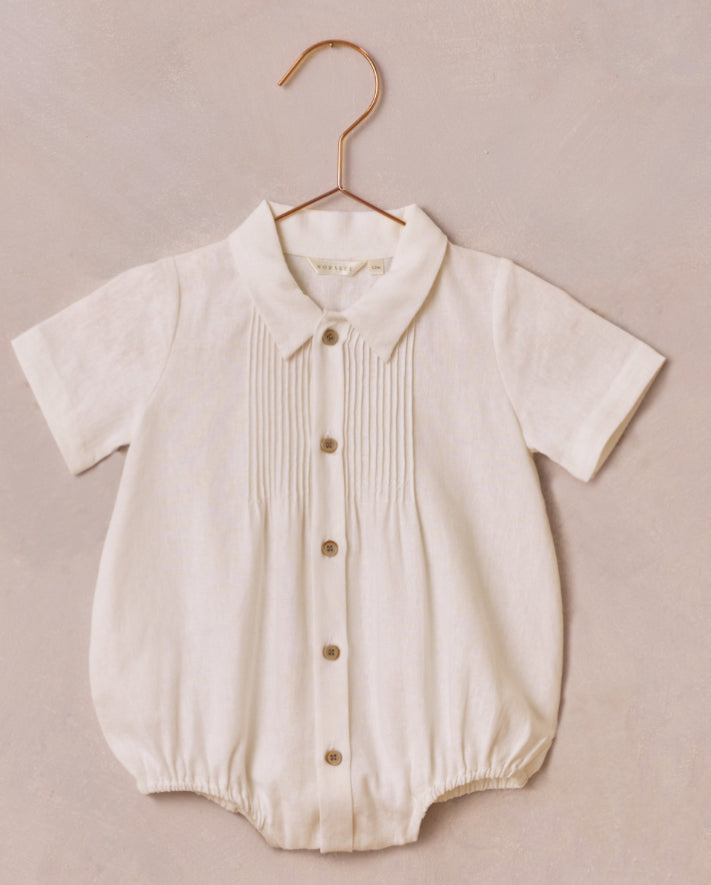 HENRY ROMPER//IVORY