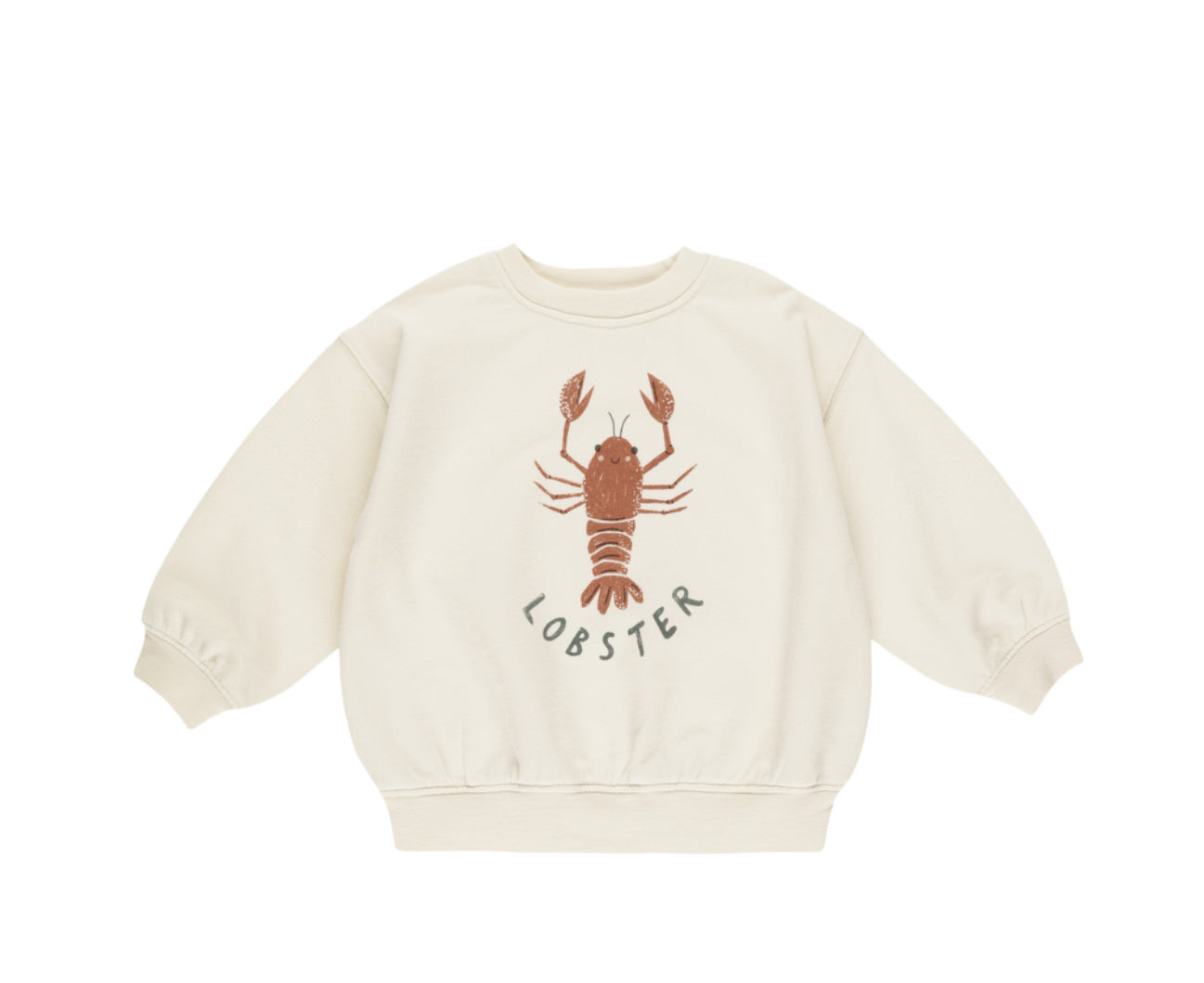 RELAXED SWEATSHIRT Lobster