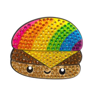Rainbow Burger StickerBeans Sticker