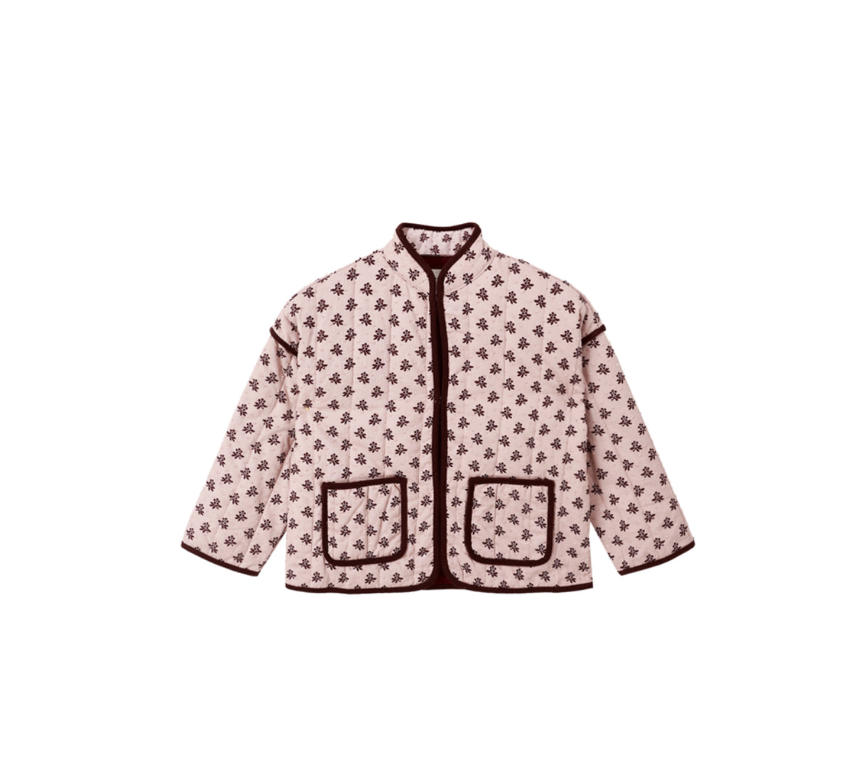 BLUSH FLEUR QUILTED JACKET