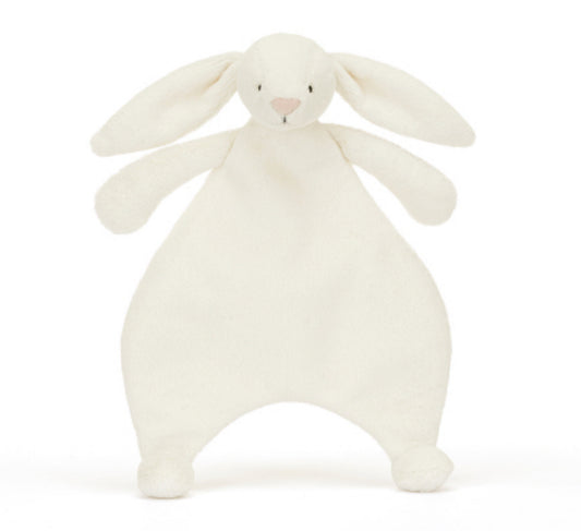 Jellycat Baby Bashful Cream Bunny Comforter (RECYCLED FIBERS)