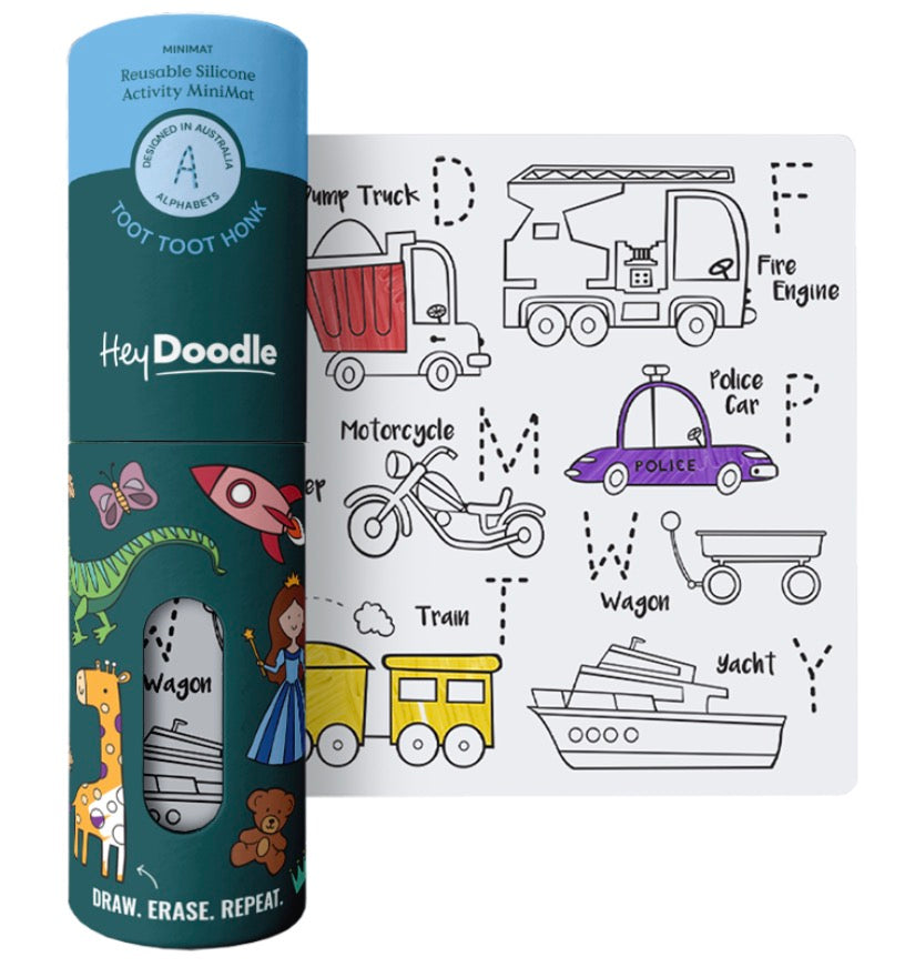 MINI TOOT TOOT HONK-123 Mini Mat Vehicles