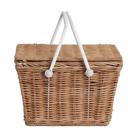 Piki Rattan Picnic Basket