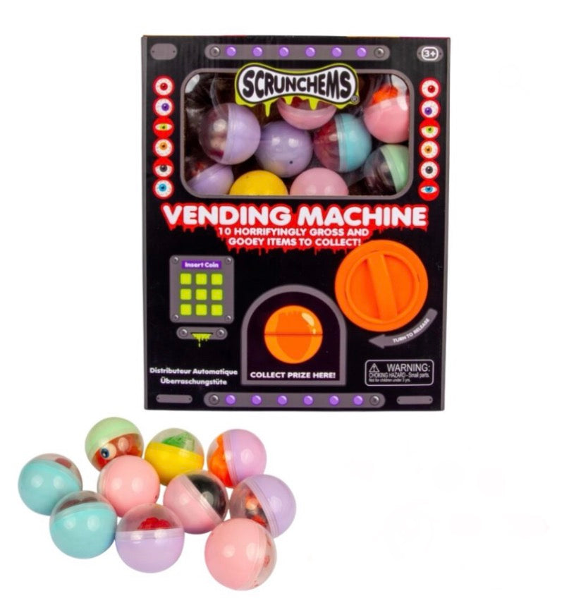 Pre-order GROSS Squishy Vending Machine- arriving 10/15