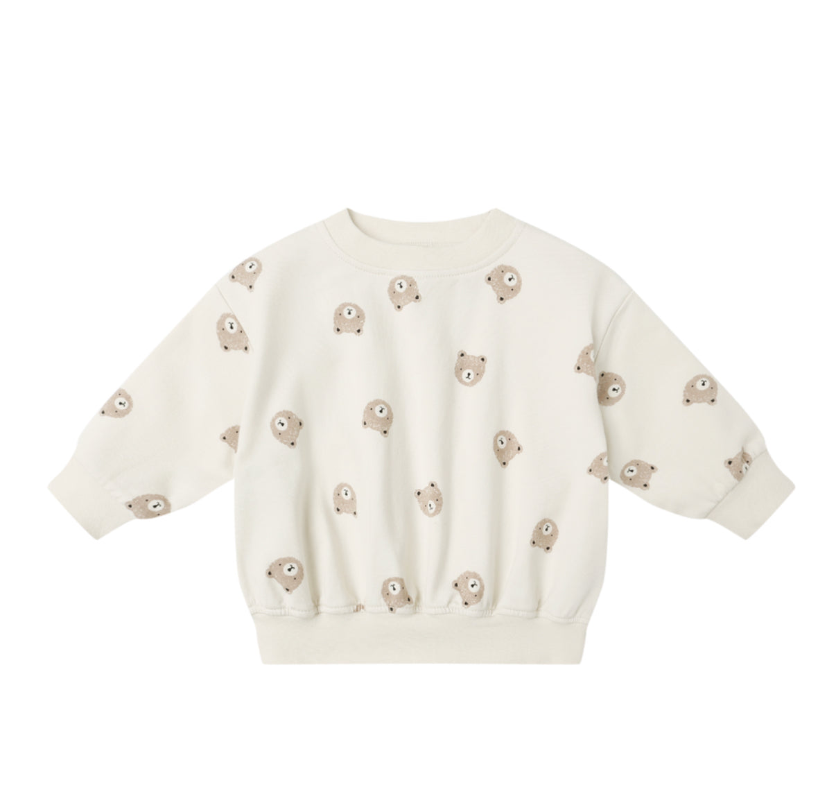 BROWN BEAR RELAXED SWEATSHIRT+ SWEATPANT SET||