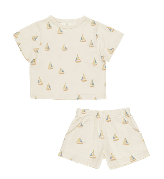 Play Set Sailboats IVORY
