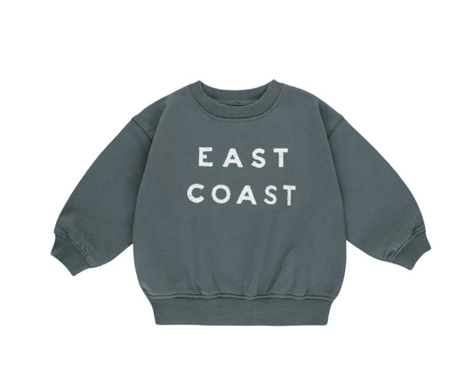 evergreen RELAXED SWEATSHIRT East Coast coastal collection