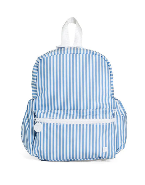 MINI BACKER -PIMLICO STRIPE CHAMBRAY