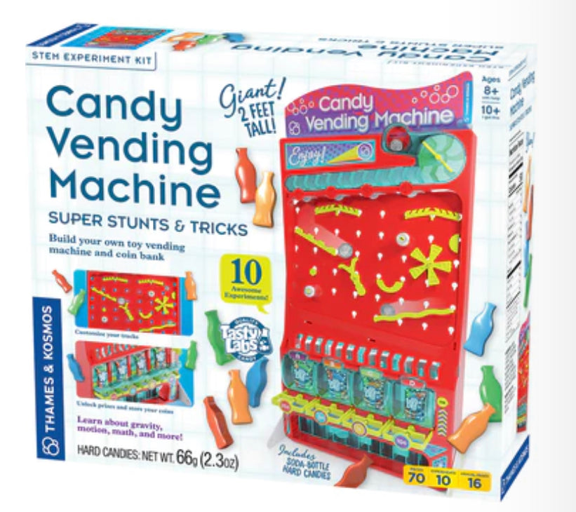CANDY VENDING MACHINE - SUPER STUNTS AND TRICKS