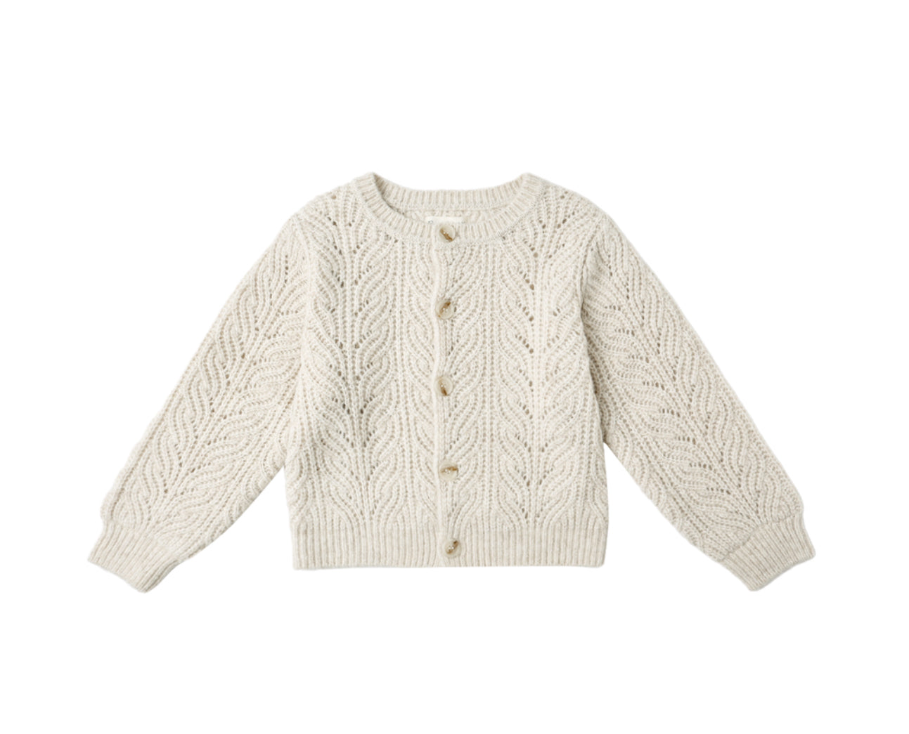 HEATHERED OATMEAL CHEYENNE CARDIGAN