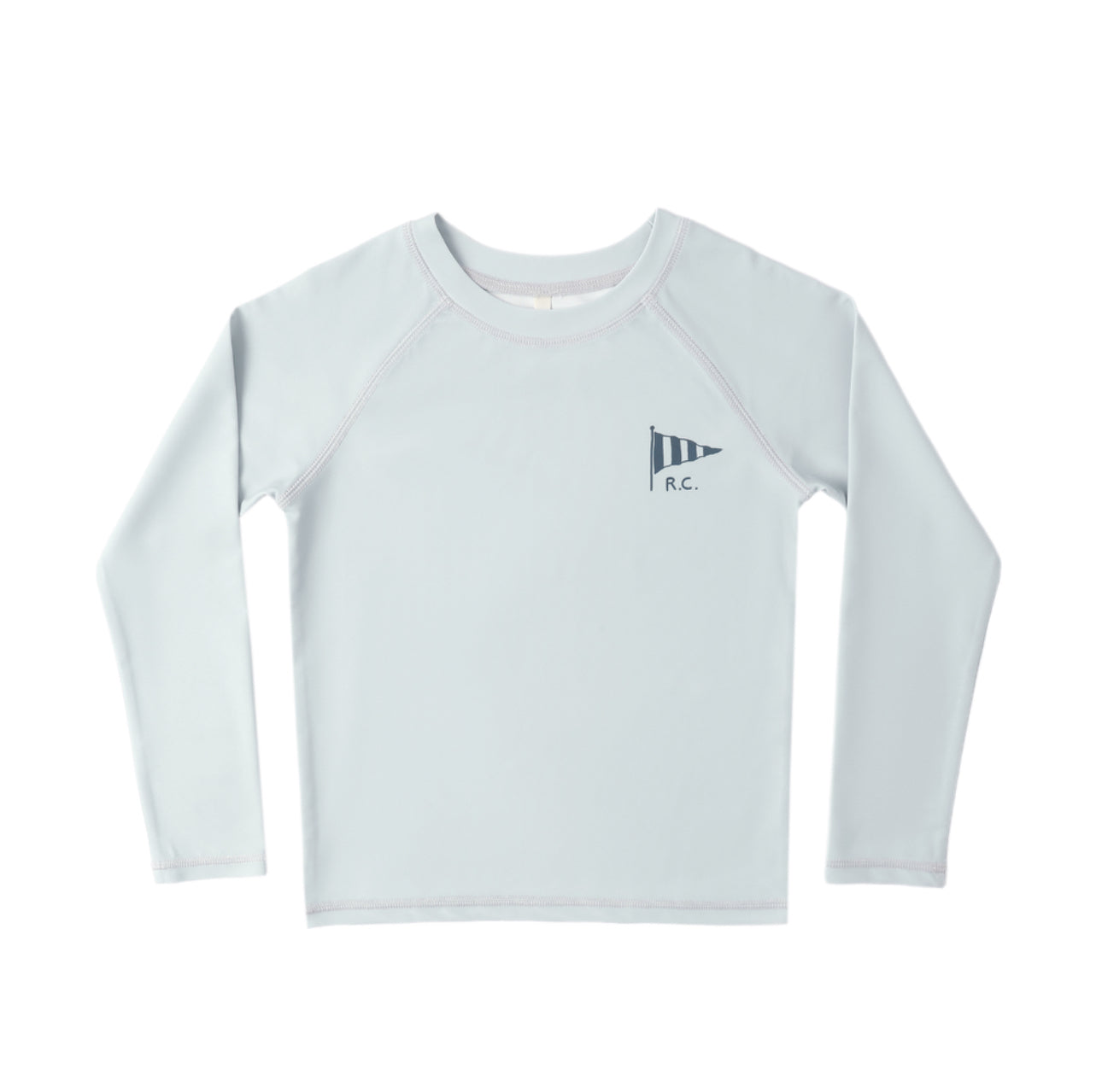 LONG SLEEVE RASHGUARD LIGHT BLUE