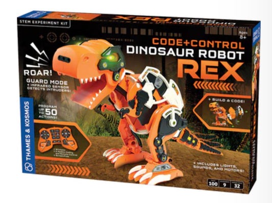 CODE+CONTROL DINOSAUR ROBOT: REX