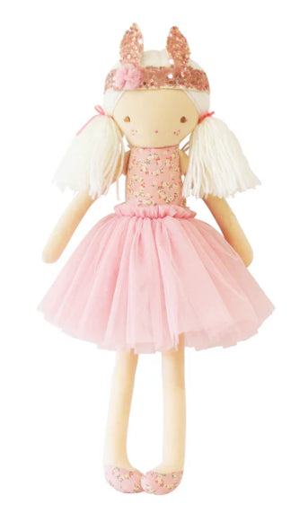 Sienna Doll Posy Heart- dress up doll with removable clothes