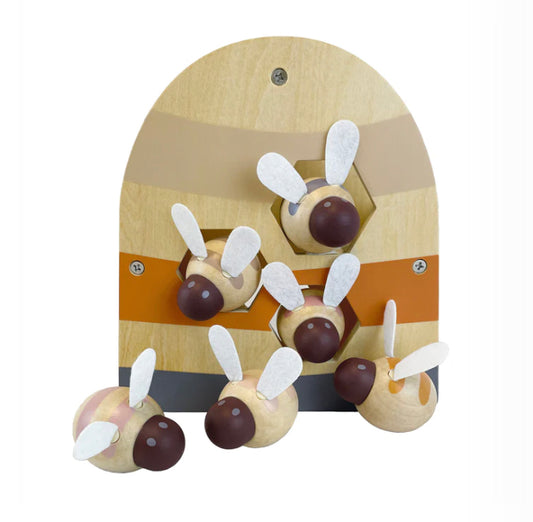 Wooden Toys Stacking Bees