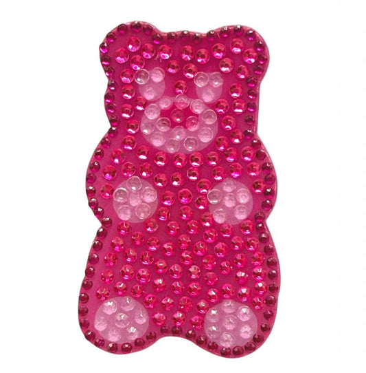 Pink Gummy Bear Stickerbean Sticker