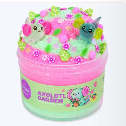Axolotl Garden Cloud Twist Slime