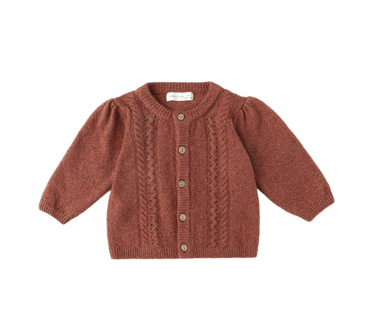HOLLY CARDIGAN || CRANBERRY