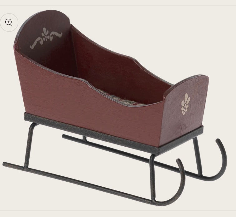 Sleigh, Mouse - Red
