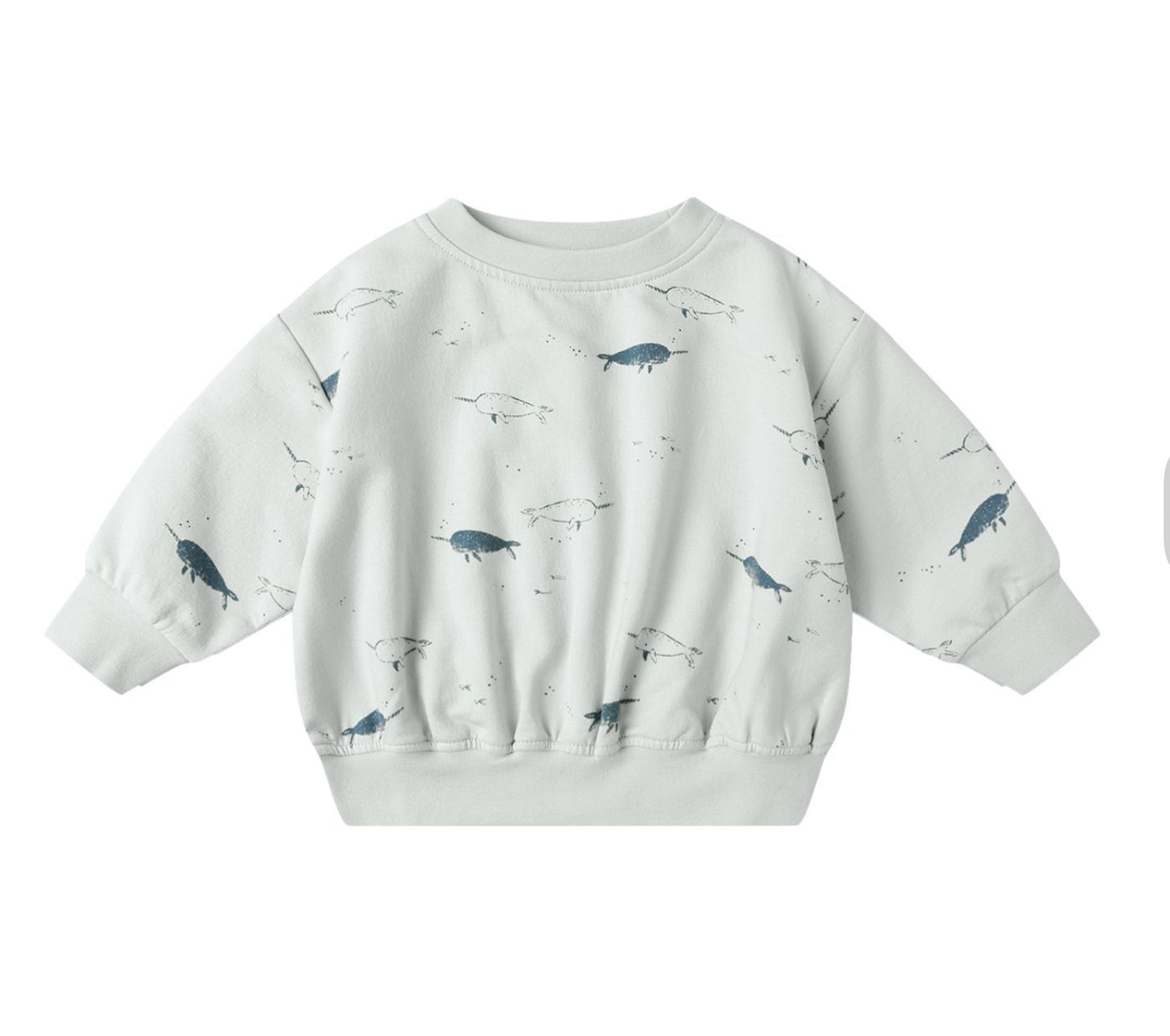 NARWHALS RELAXED FLEECE SWEATSHIRT+ SWEATPANT SET ||