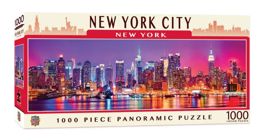 American Vista Panoramic - New York City 1000 Piece Puzzle