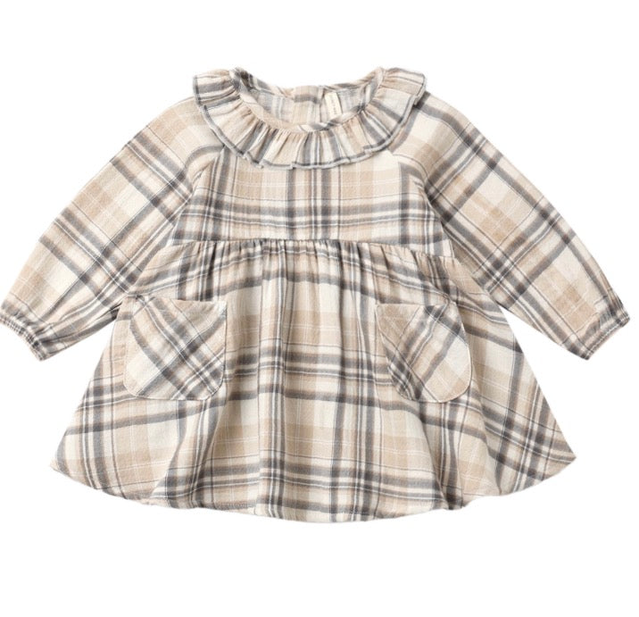 SIMONE DRESS FALL PLAID