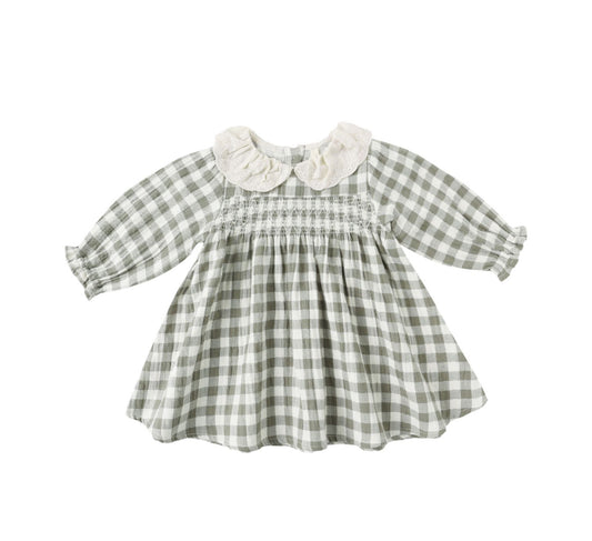 Callie Dress || FOREST CHECK