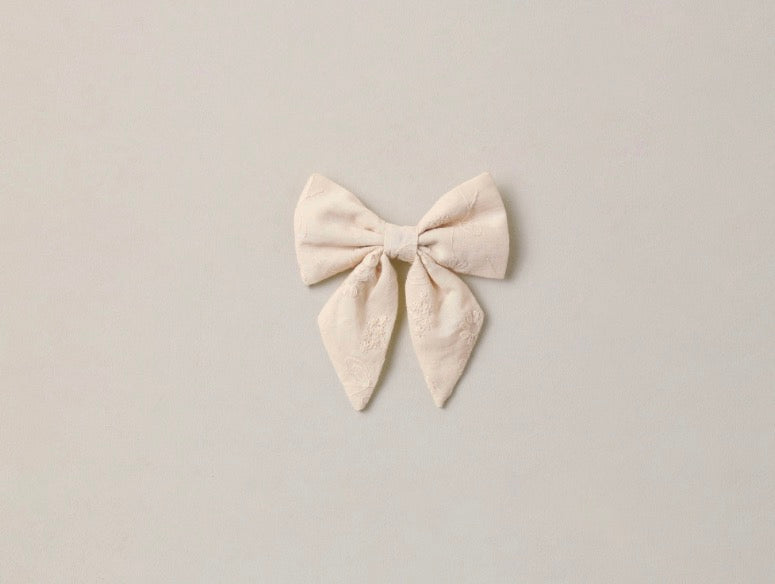 NORAH BOW EMBROIDERED FLORAL
