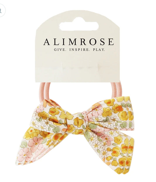 Bow Hair Tie Set Sweet Marigold