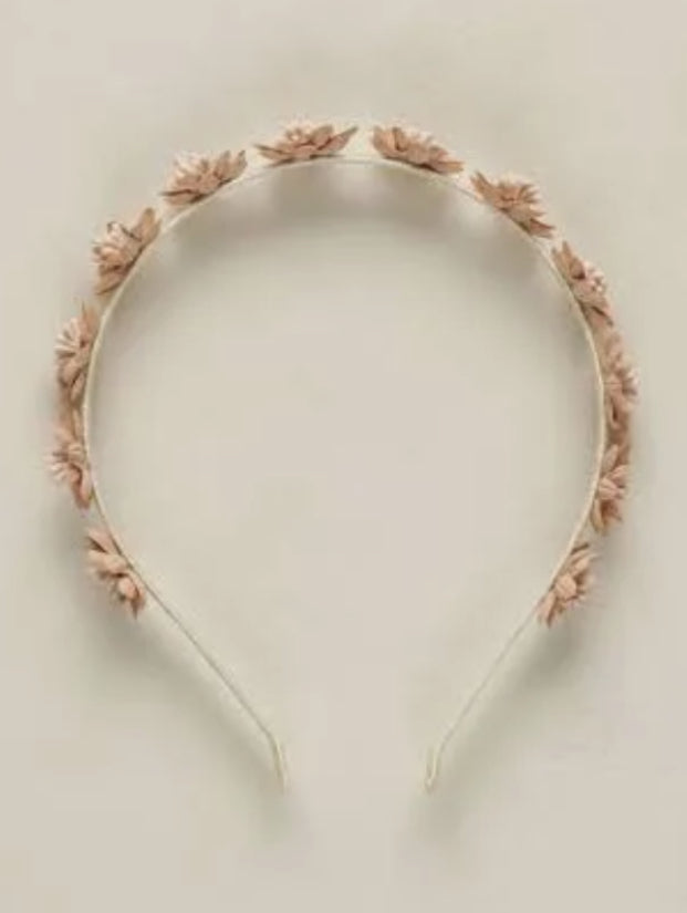 Floral Headband | Raspberry