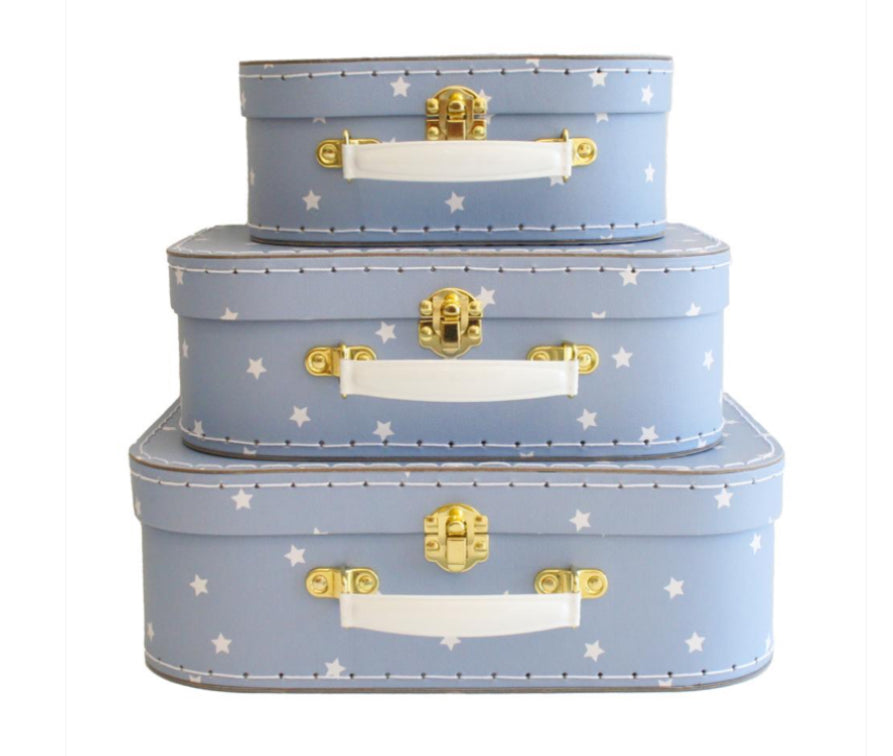 Kids Carry Cases- Blue Stars