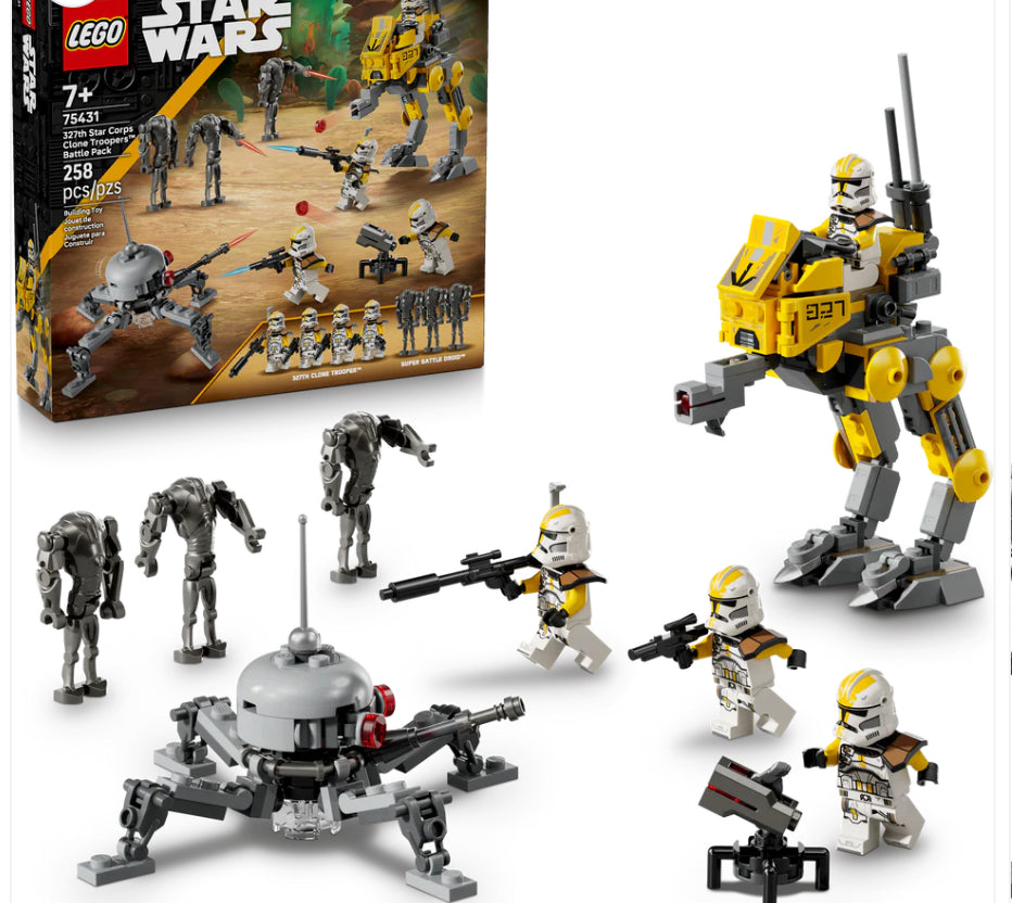 LEGO STAR WARS™ 327th Star Corps Clone Troopers™ Battle.