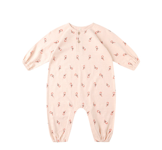 CANDY CANES HENLEY JUMPSUIT