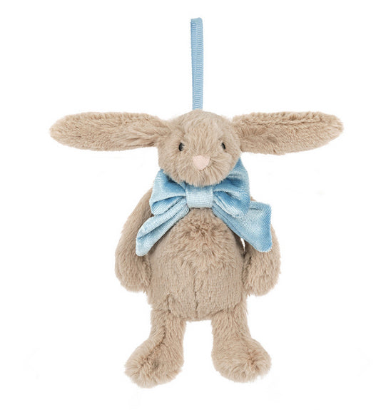 Bashful Beige Bunny Decoration Ornament