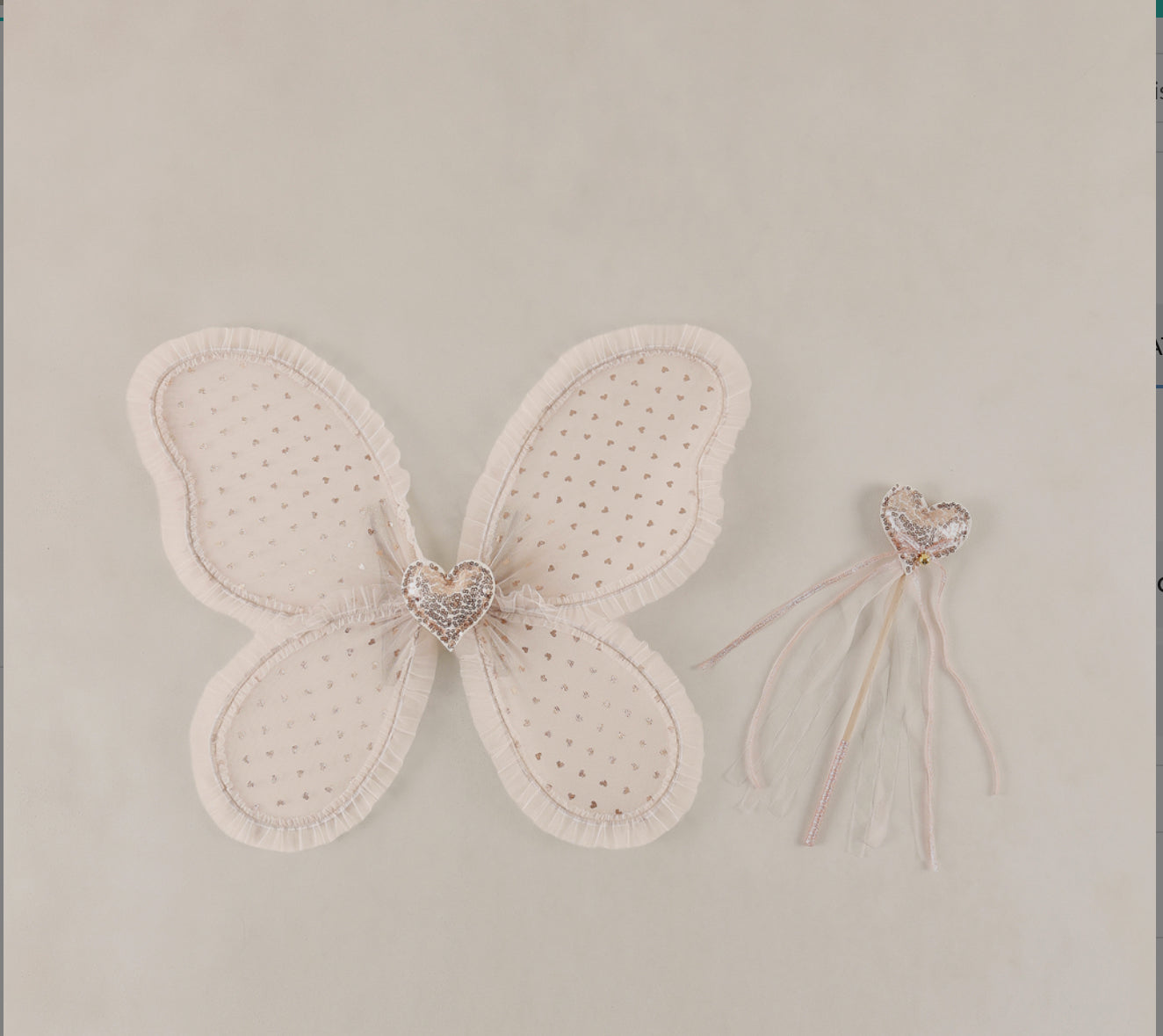 Fairy Set || ROSE GOLD HEARTS