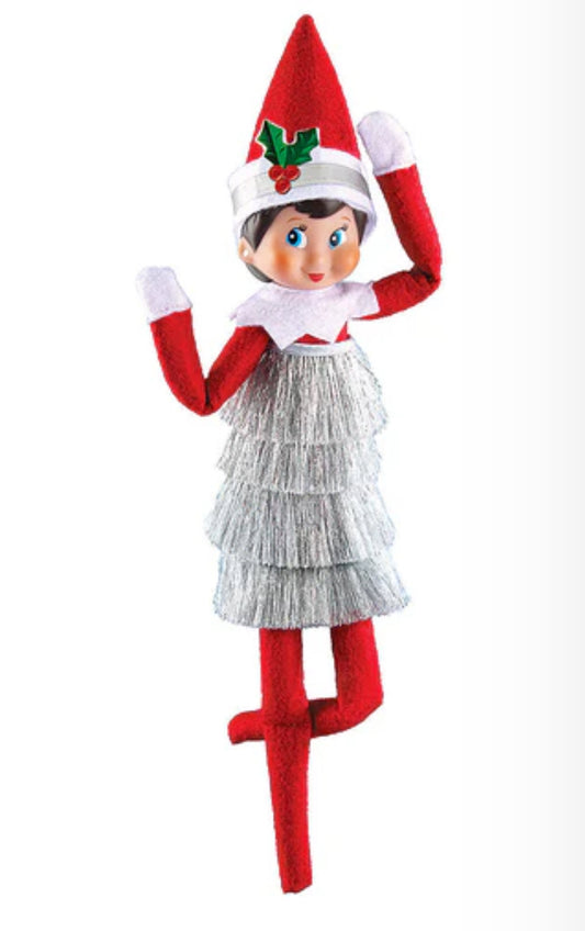 Claus Couture Tiny Tinsel Dress