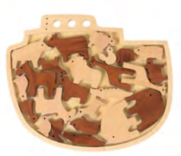 Wooden Puzzle Noah’s Ark