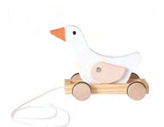Wooden Pull Along Duck