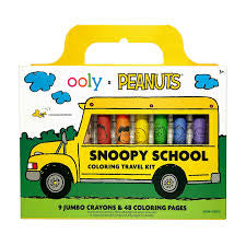Peanuts: Snoopy School Coloring Travel