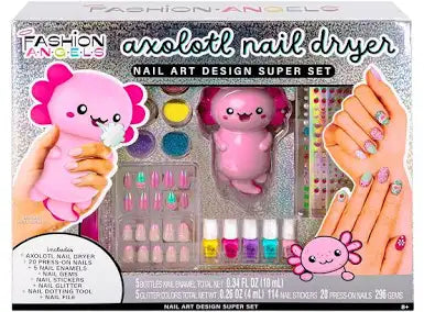 Axolotl Nail Art Design Super Set