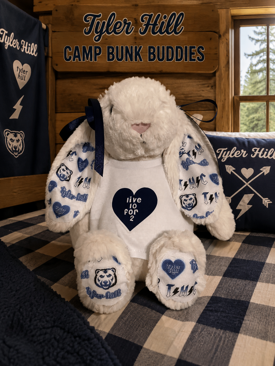 Personalized Jellycat Bunny