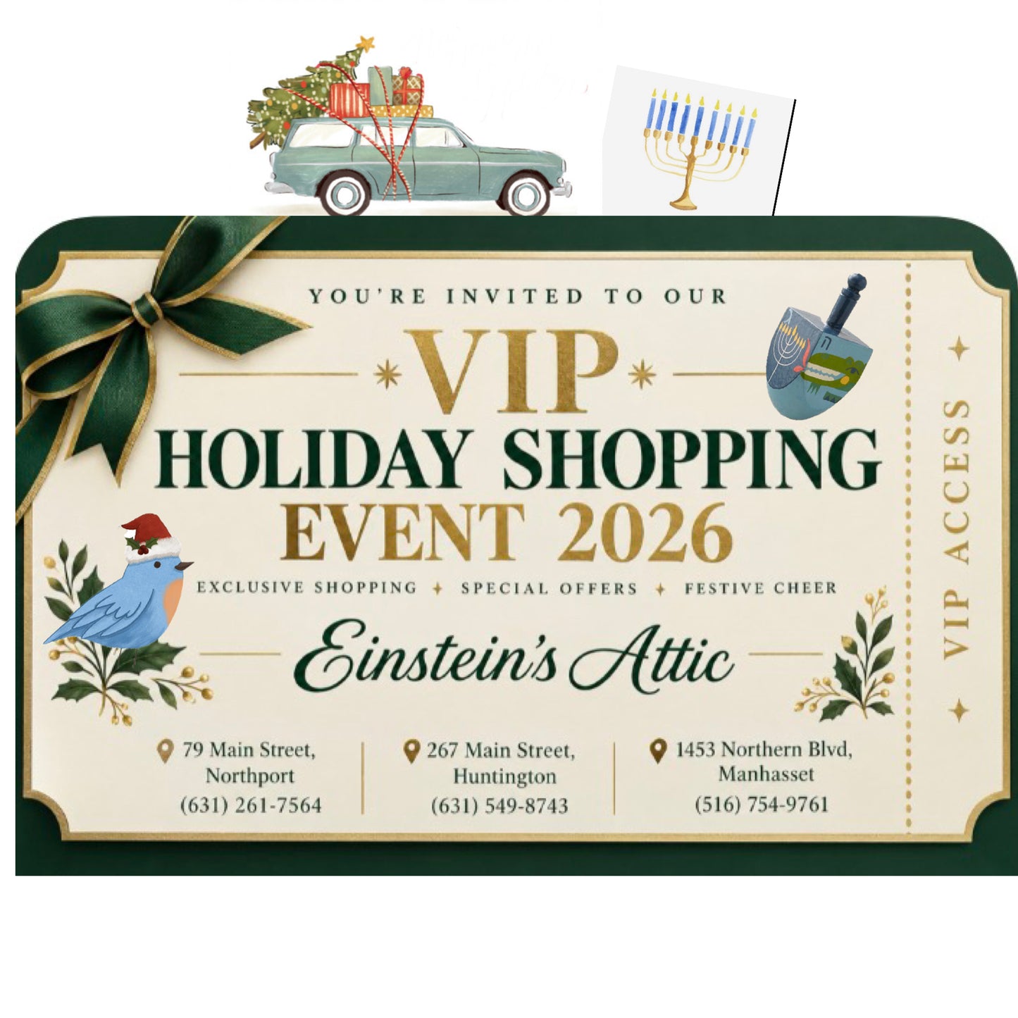 VIP HOLIDAY SHOPPING 2026 RSVP