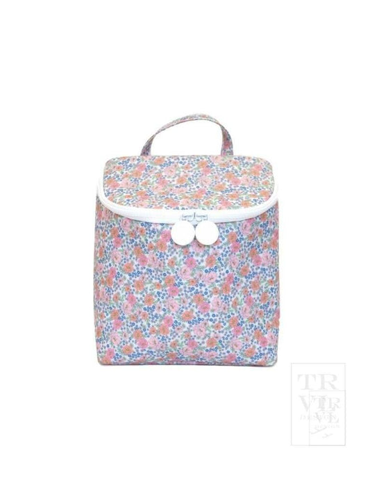 TAKE AWAY LUNCH BAG - INSULATED GARDEN FLORAL