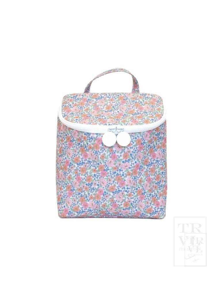 TAKE AWAY LUNCH BAG - INSULATED GARDEN FLORAL