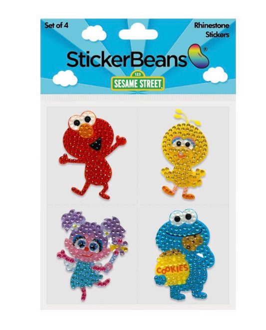 Elmo & Friends Multipack Stickerbean Sticker