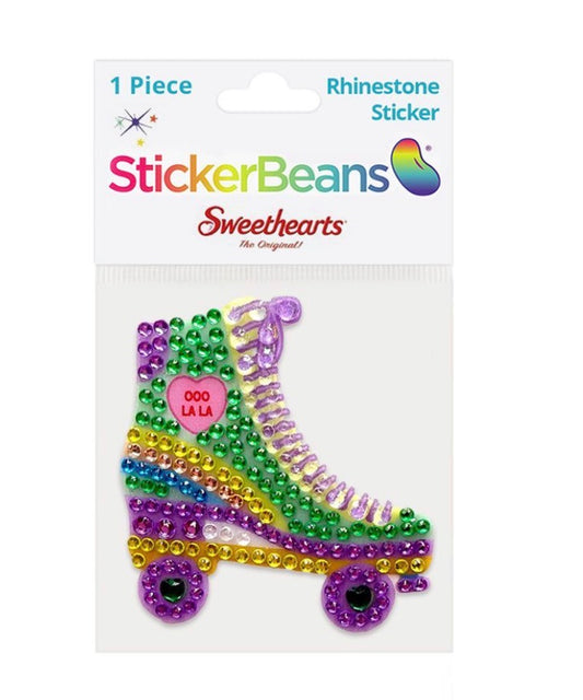 Sweethearts® Roller Skate Stickerbean Sticker