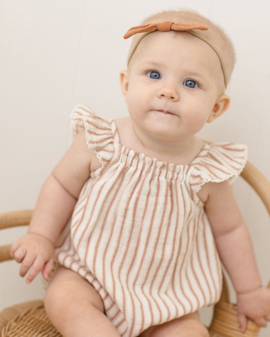 BONNIE ROMPER VINTAGE STRIPE